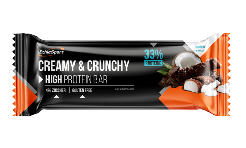 CREAMY & CRUNCHY - Dark Chocolat and Coconut - 24 pcs box